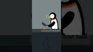 Pengu Cooks: Pancake #shorts