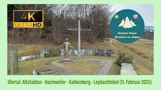 Illertal: Altst&auml;dten - Hochweiler - Leybachtobel (11. Februar 2025)