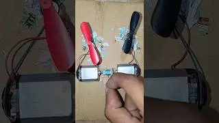 Run two drone motor with two dc motor