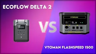 EcoFlow Delta 2 vs Vtoman FlashSpeed 1500 Technical Comparison