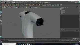 T-shirt Modeling and UV Map texture clothing 3D Auto-desk Maya
