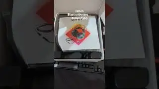 Gaming headset #omenbyhp #blast unboxing