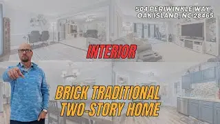 Coastal Comfort Near the Beach | Updated Home in The Arboretum, Oak Island NC | Interior Walkthrough