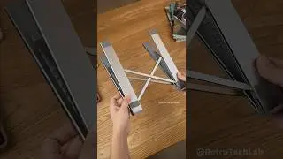 When your laptop stand doubles as a docking station. @mukiya-tech Link:  