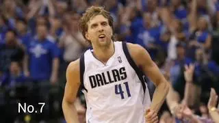 Dirk Nowitzki Top 10 Dunks of his Career