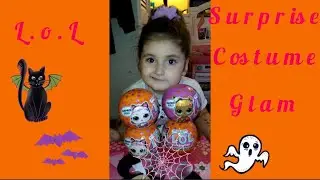 FATIMAH UNBOXING L.O.L SURPRISE COSTUME GLAM DOLLS