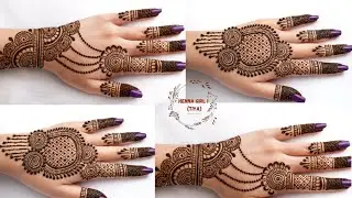 New Arabic Mehendi Design 2026 | Full Hand Mehendi Tutorial for Beginners🔥