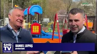 Locul de joacă din Parcul ,,Cetate&rdquo; Deva, inaugurat!