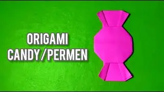 Origami Candy, Origami Permen Cara Membuat Origami Candy