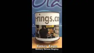 Rotating display stand #rotatingdisplay
