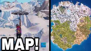 Полное обновление карты события Fortnite WINTERFEST 2025! 🎄 (СНЕГ)