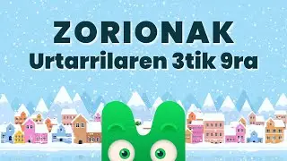 ZORIONAK ZURI - URTARRILAREN 3TIK 9RA - MAKUSI KLUBA