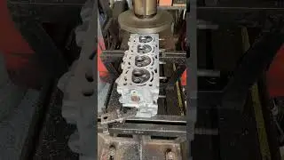 Ret&iacute;fica cabe&ccedil;ocompleta EA111 - motor Power 1.6  - mandrilhamdo e recuperando alojamento do comando