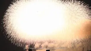 2017  ＰＬ花火大会 ラスト 大爆発 スターマイン　フィナーレ The Art of PL Fireworks Osaka Japan