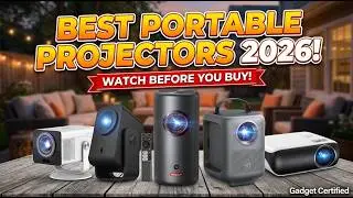 【2026】Best Mini Projector & Portable Projector: TOP 5 Comparison!