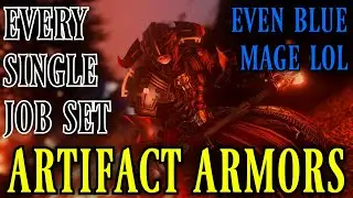 Every Job Armor Set +Dyes (FFXIV Artifact Armors)