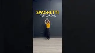 #SPAGHETTI by #LESSERAFIM Dance TUTORIAL | Slow speed 75% + mirrored