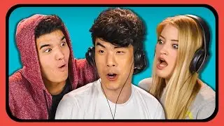 YOUTUBERS REACT TO SATISFYING SLIME VIDEOS COMPILATION