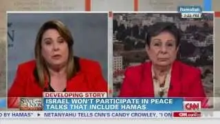 Hanan Ashrawi on Realities of Peace Process (CNN)