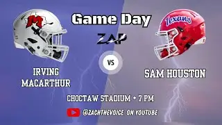 Arlington Sam Houston vs Irving MacArthur TXHSFB Live