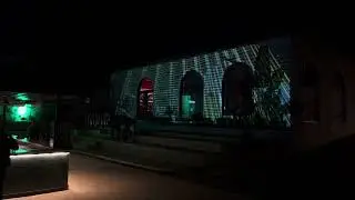 Architecture Luxury Villa Wall 3D Projection Mapping Indoor Outdoor Building Echo Arena