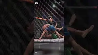 Spinning kick used in UFC #ufc #karate #spinningkick #roundkick #shorts #viral #trending