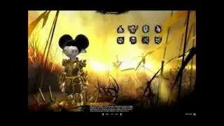 Guild Wars 2 - Asura class selection screen