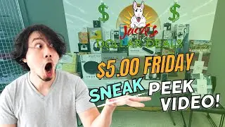 CRAZY SHOPPING DEALS! JACK'S DOLLAR DEALS SHEFFIELD BIN STORE $5 FRIDAY SNEAK PEEK VIDEO 03-07-25!
