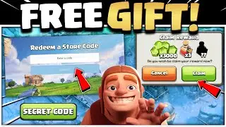 CLAIM FREE REWARDS BY NEW REDEEM CODE FOR EVERYONE IN CLASH OF CLANS | FREE REWARDS COC