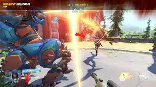 Видеообзор матча Overwatch от 24 октября 2017 года, 21:25:09.