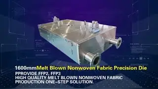 melt blown nonwoven fabric precision die