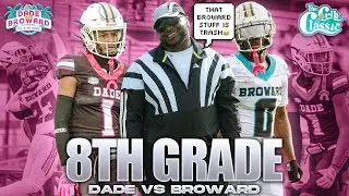 CRIB CLASSIC 2025 || 8TH GRADE DADE VS BROWARD || MIC&rsquo;D UP WITH TOMMY SHULER || *MUST WATCH😳*
