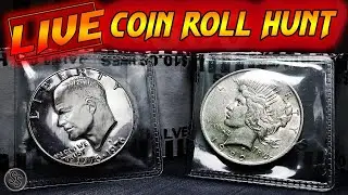 Silver Stream LIVE! Half Dollar Coin Roll Hunt!