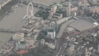 777 decent from 40000ft over London great views.