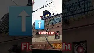 Ye hoti flasher light || sefty light of railway #flasherlight #indianfrequency7667 #skranjan7667