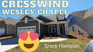 2022 Adults only baby! Cresswind at Wesley Chapel. Grace floorplan. | New homes Charlotte NC