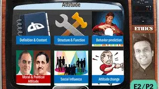 E2/P2: Ethics: Moral & Political Attitude- Types, Features, Factors responsible