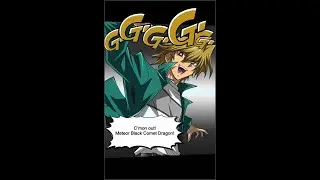 Yugioh Duel Links - Джои призывает Метеора, Чёрную Комету, Дракона