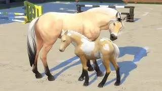 KOŃ FIORDZKI W THE SIMS4!