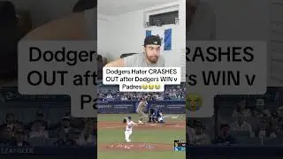 🤬🤬 #mlb#dodgers#padres #losangelesdodgers#sandiegopadres#mlbbaseball#reaction#rage#baseball