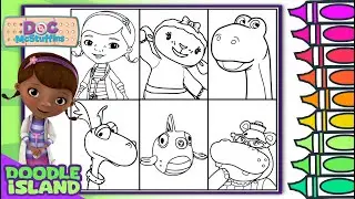 Coloring Doc McStuffins Coloring Page 🩹 l Kids Drawing and Coloring Disney Junior