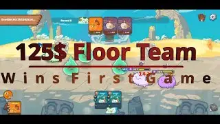 Axie 125$ Floor Team Wins First Game