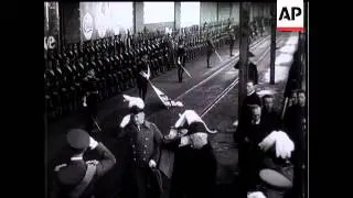 King of The Belgians Arrives On State Visit To Britain.