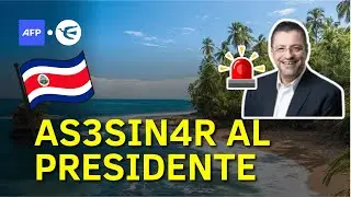 Tensión máxima en Costa Rica: Intentan asesinar al presidente favorito en las encuestas 🛡️