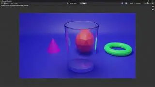 Model ly thủy tinh - Học Blender cơ bản