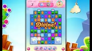 Candy Crush Saga Level 4754 -  NO boosters