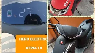HERO ELECTRIC ATRIA LX SPEED TEST #SHORTS