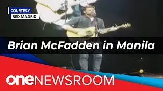 Westlife's Brian McFadden serenades Filipinos in Manila
