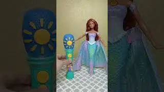 Cool microphone and transforming Disney Ariel 🧜&zwj;♀️