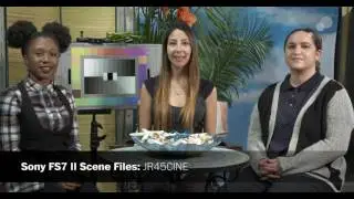 Sony FS7 II Scene Files